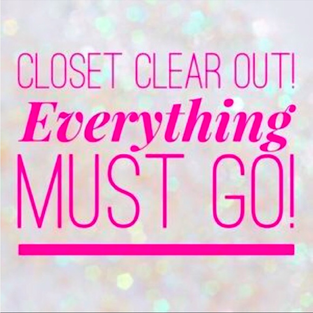 CLOSET CLEARANCE!!!❤️❤️❤️❤️